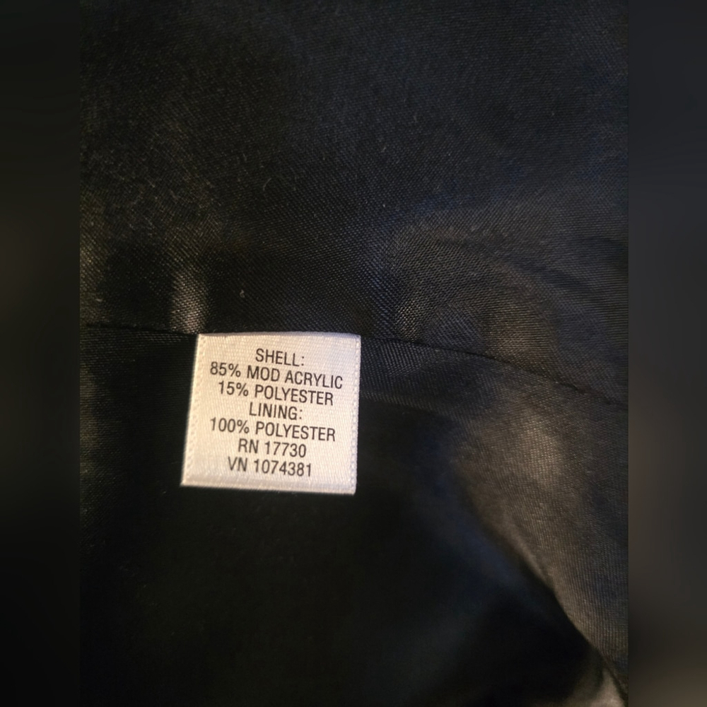 Chic Mossimo Black Teddy Jacket - image 6